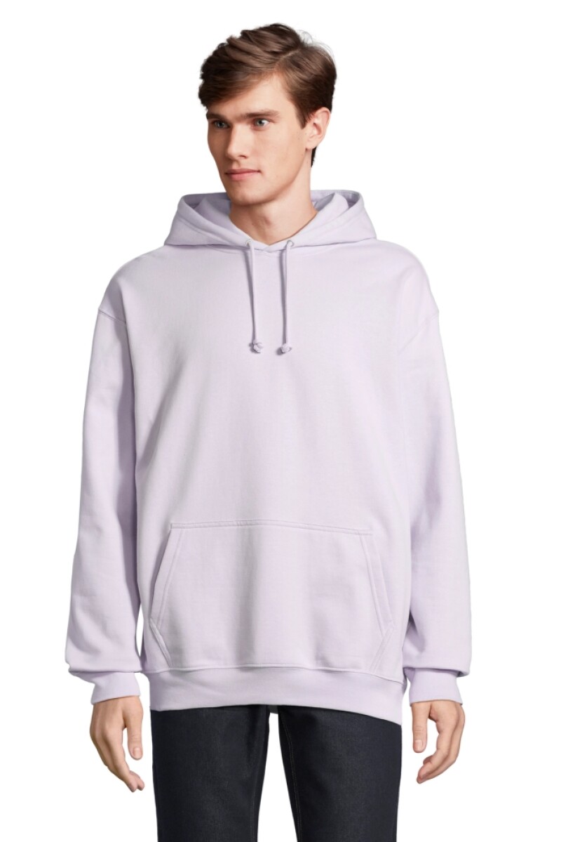 Unisex mikina SOLS CONDOR, jemně fialová, velikost L
