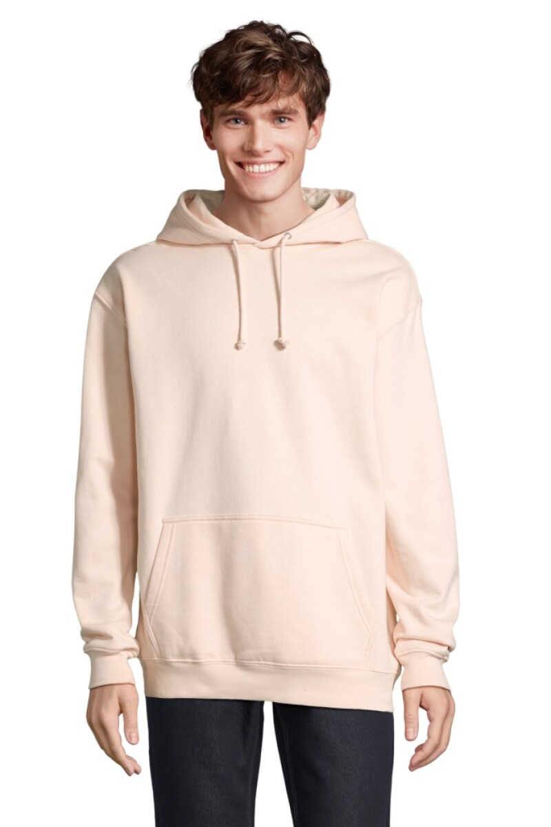 Unisex mikina SOLS CONDOR, jemně růžová, velikost 3XL