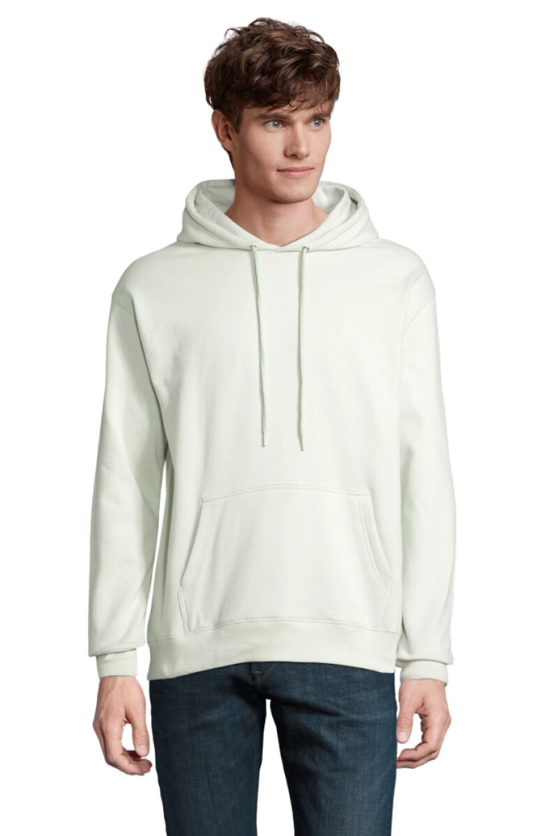 Unisex mikina SOLS CONDOR, jemně zelená, velikost S