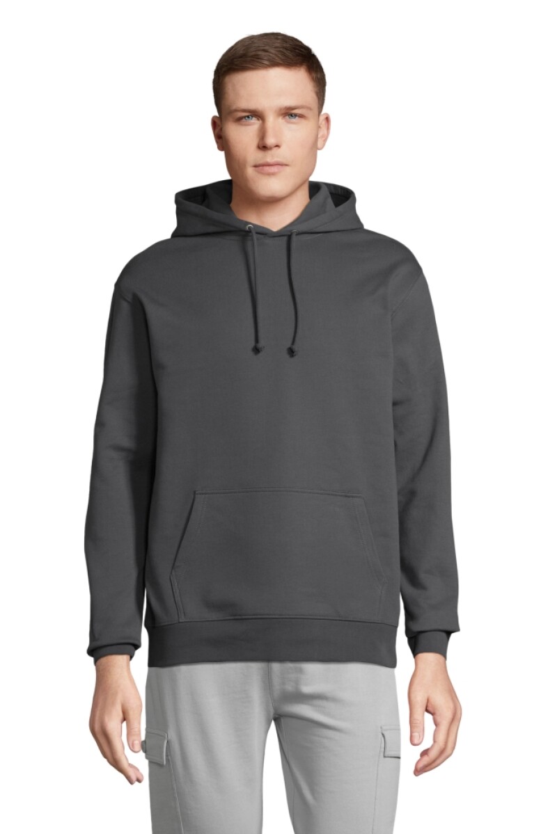 Unisex mikina SOLS CONDOR, tmavě šedá, velikost M
