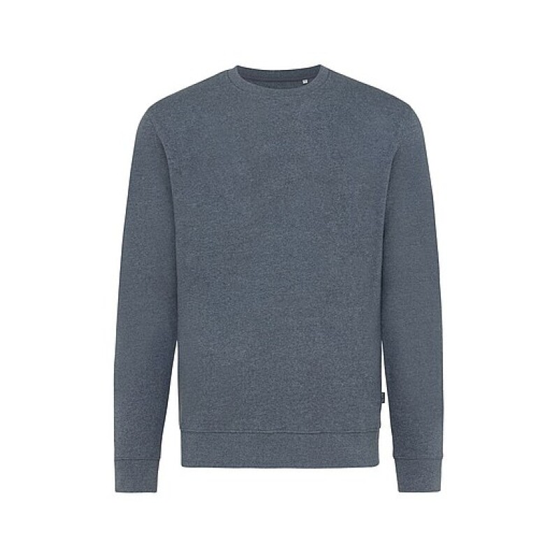 Unisex nebarvená mikina Iqoniq Denali z recyklované bavlny, námořní modrá, XXXL