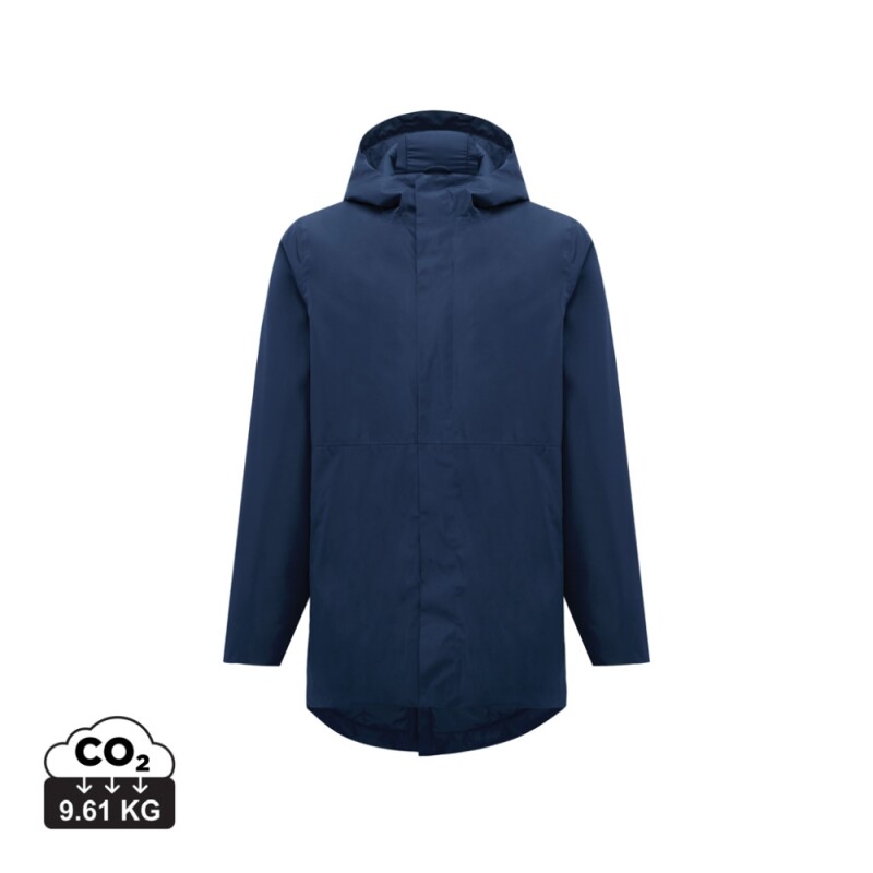 Unisex parka Iqoniq Thelon z recyklovaného polyesteru, velikost M, námořní modrá