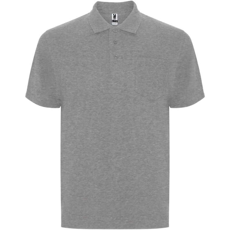 Unisex polokošile Roly Centauro Premium, velikost 3XL, šedý melír