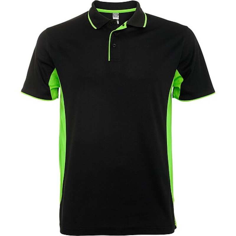 Unisex polokošile Roly Montmelo, černá, velikost S