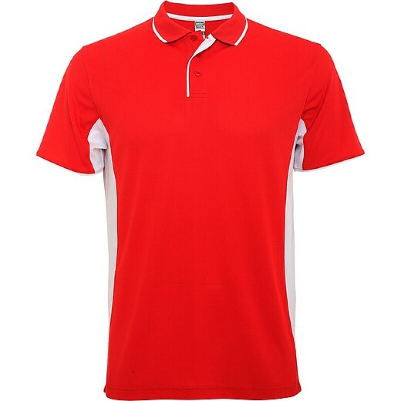 Unisex polokošile Roly Montmelo, červená, velikost XL