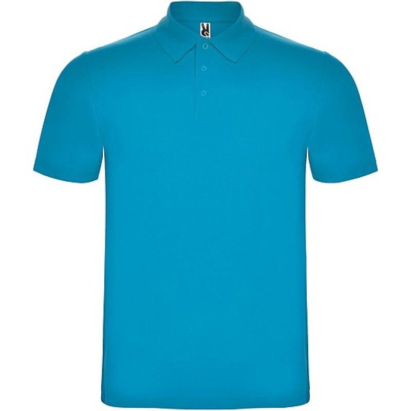 Unisex polokošile s krátkým rukávem, ROLY AUSTRAL, tyrkysová, vel. 2XL
