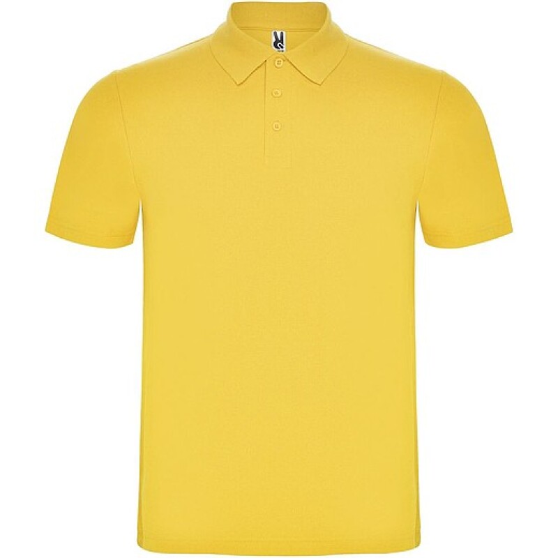 Unisex polokošile s krátkým rukávem, ROLY AUSTRAL, žlutá, vel. S