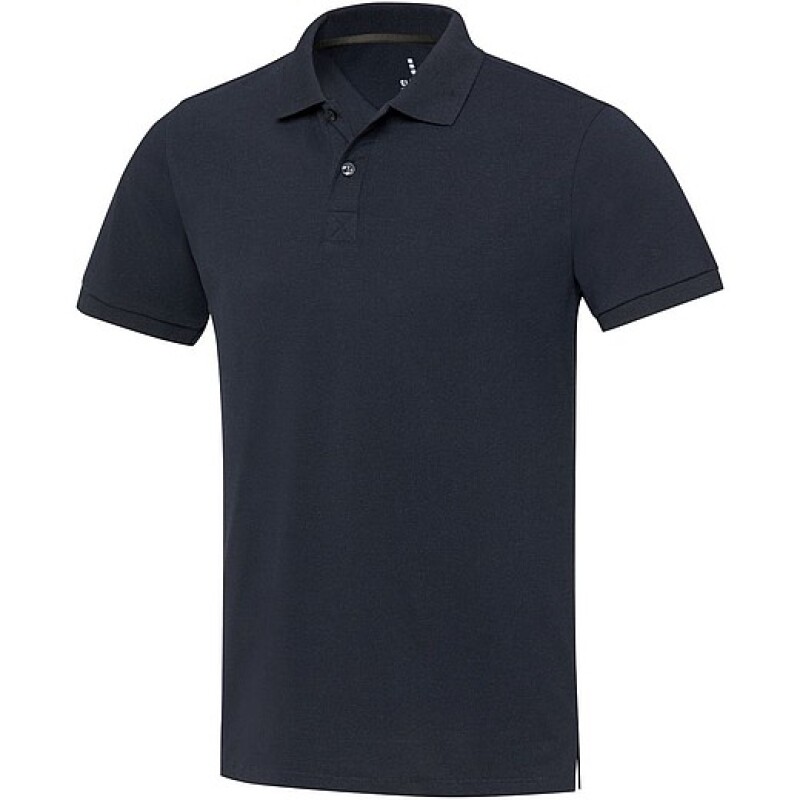 Unisex polokošile s krátkým rukávem z recyklované bavlny i polyesteru, ELEVATE EMERALD, navy, vel. XL