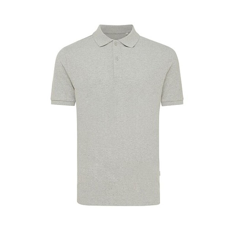 Unisex polotriko Iqoniq Yosemite z recyklované bavlny, šedá, L