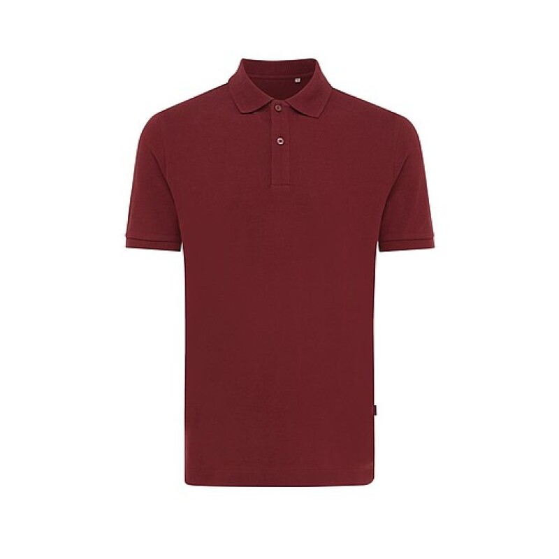 Unisex polotriko Iqoniq Yosemite z recyklované bavlny, vínová, M