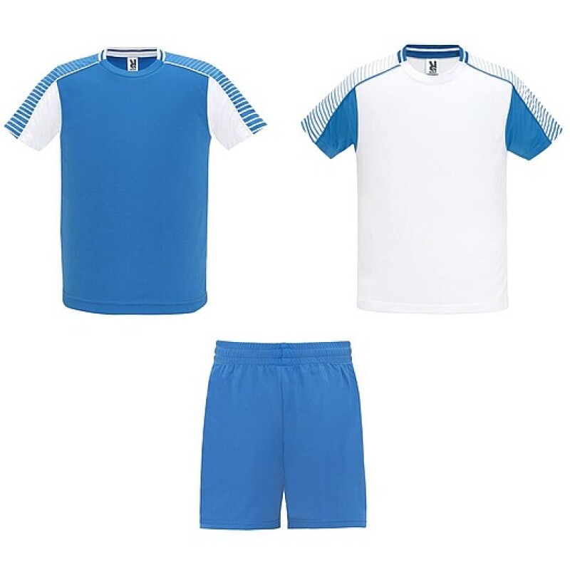 Unisex sada Roly Juve, bílá/královská modrá, velikost 2XL
