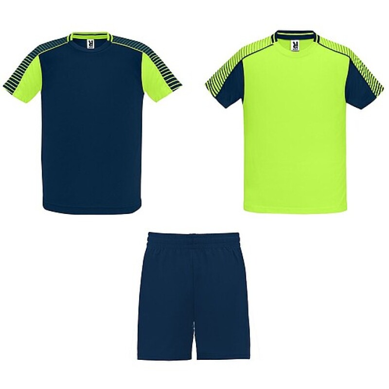Unisex sada Roly Juve, fluorescenční zelená, velikost 2XL
