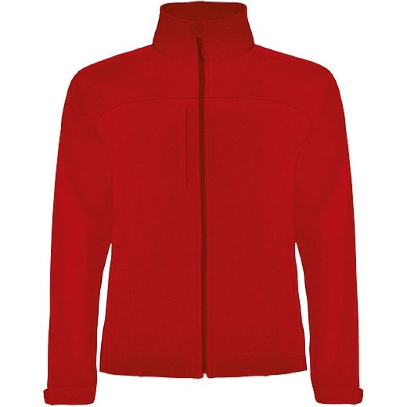 Unisex softshellová bunda, ROLY RUDOLPH, červená, vel. L