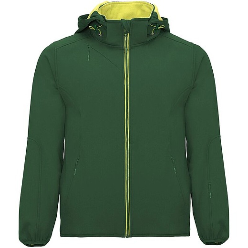 Unisex softshellová bunda, ROLY SIBERIA, tmavě zelená, vel. L