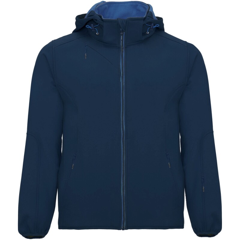 Unisex softshellová bunda Roly Siberia, velikost 3XL, námořní modrá
