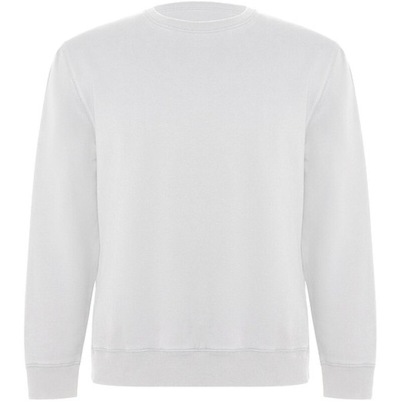 Unisex svetr s kulatým výstřihem, ROLY BATIAN, bílá, vel. L