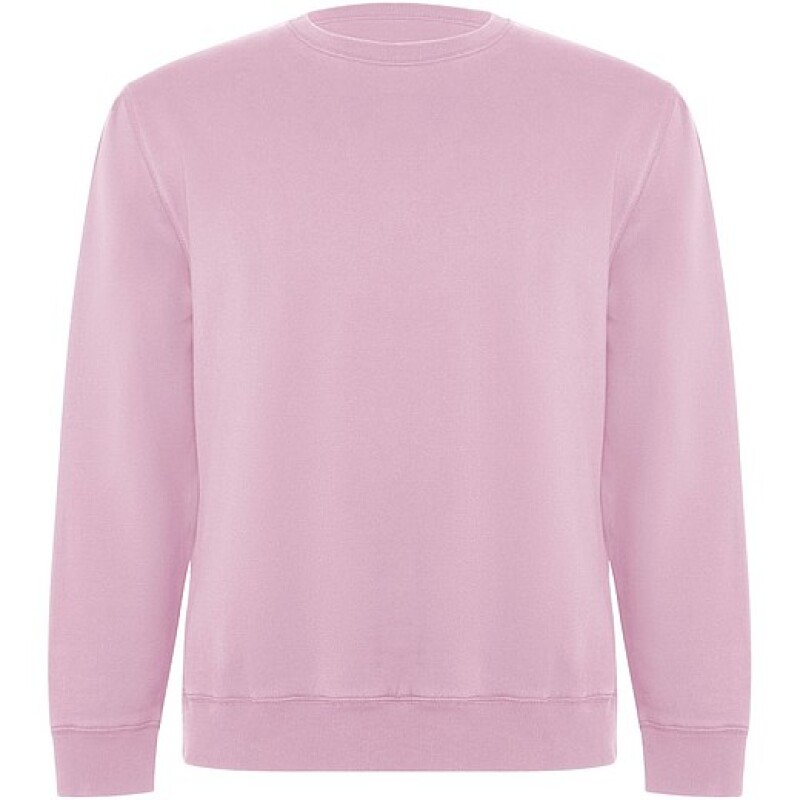 Unisex svetr s kulatým výstřihem, ROLY BATIAN, růžová, vel. L