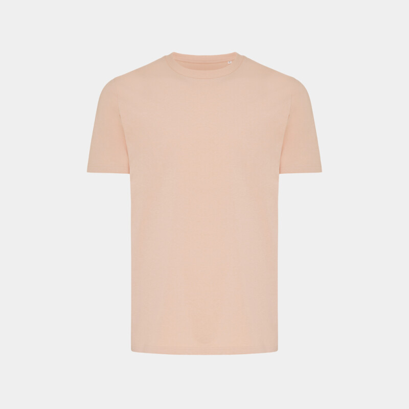 Unisex tričko Iqoniq Brett, velikost M, jemně růžová