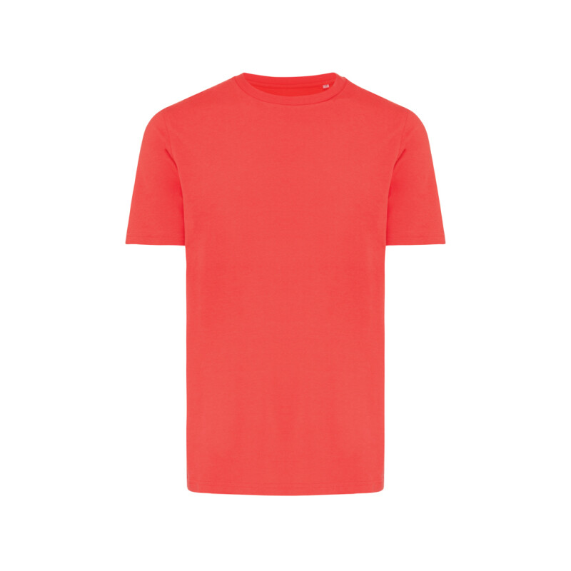 Unisex tričko Iqoniq Brett, velikost M, světlá červená