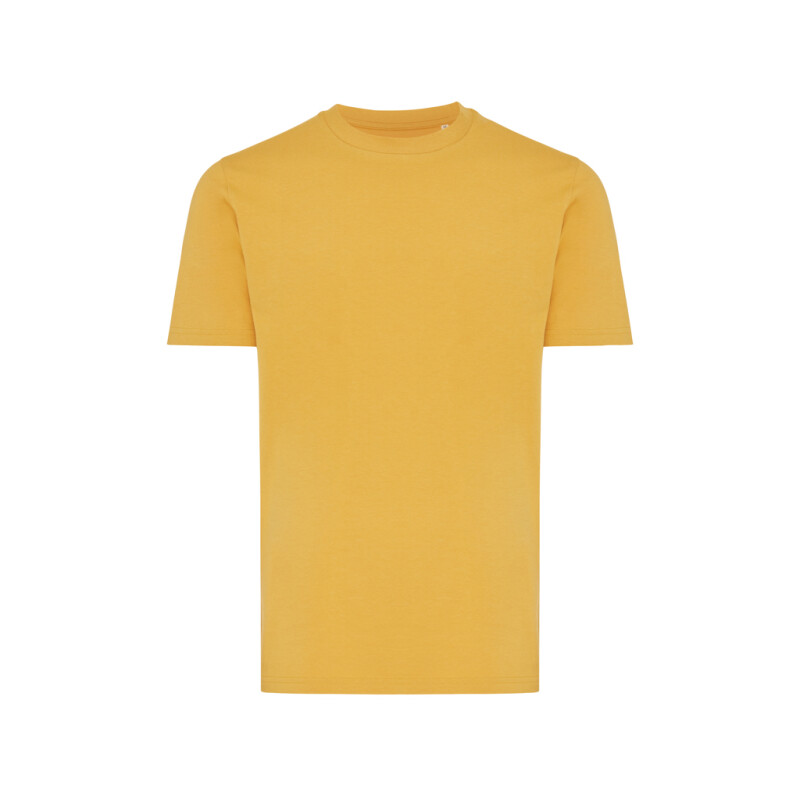 Unisex tričko Iqoniq Brett, velikost XL, tmavá žlutá