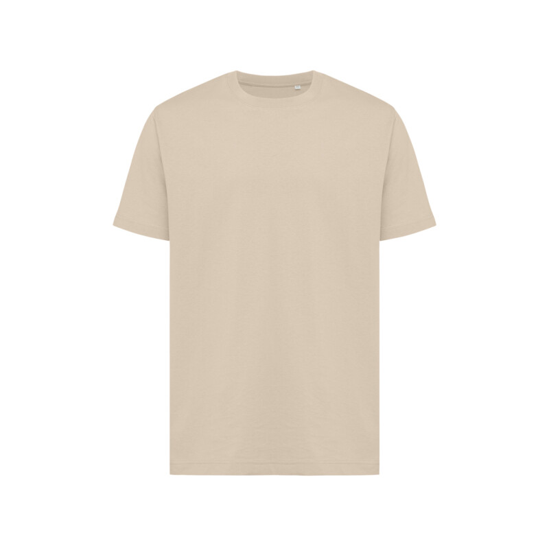 Unisex tričko Iqoniq Kakadu relaxed fit, béžová, velikost XXS