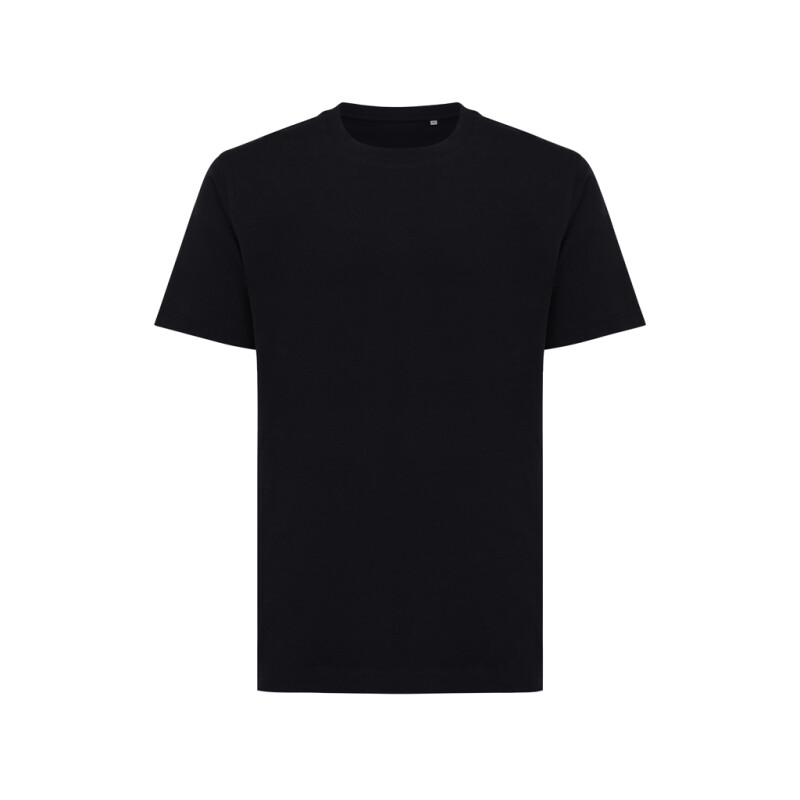 Unisex tričko Iqoniq Kakadu relaxed fit, černá, velikost XXS