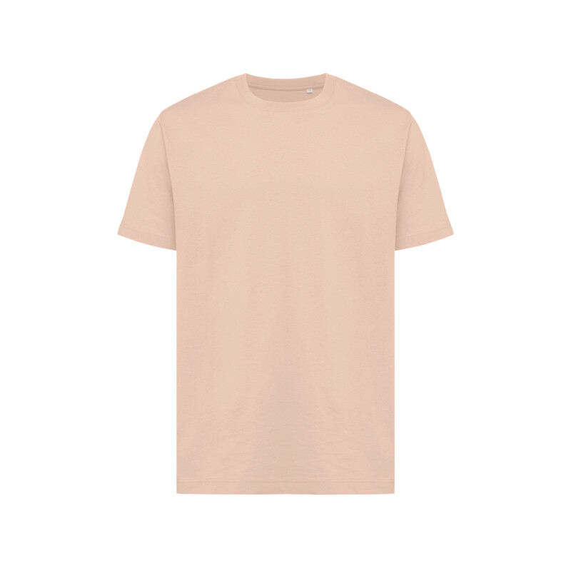 Unisex tričko Iqoniq Kakadu relaxed fit, světlá růžová, velikost XXS