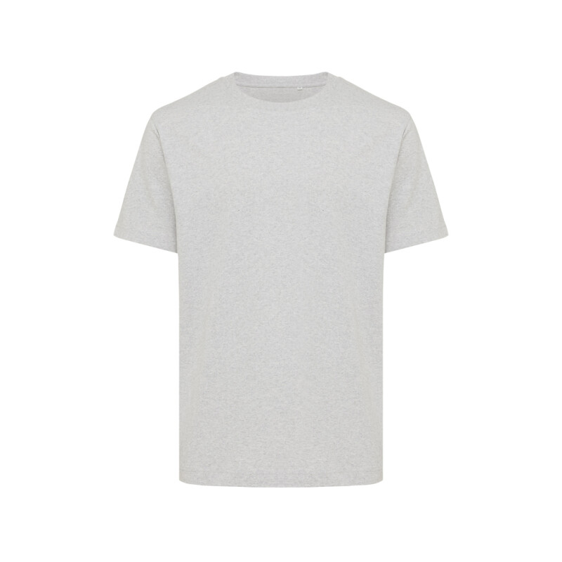 Unisex tričko Iqoniq Kakadu relaxed fit, světle šedá, velikost XXS