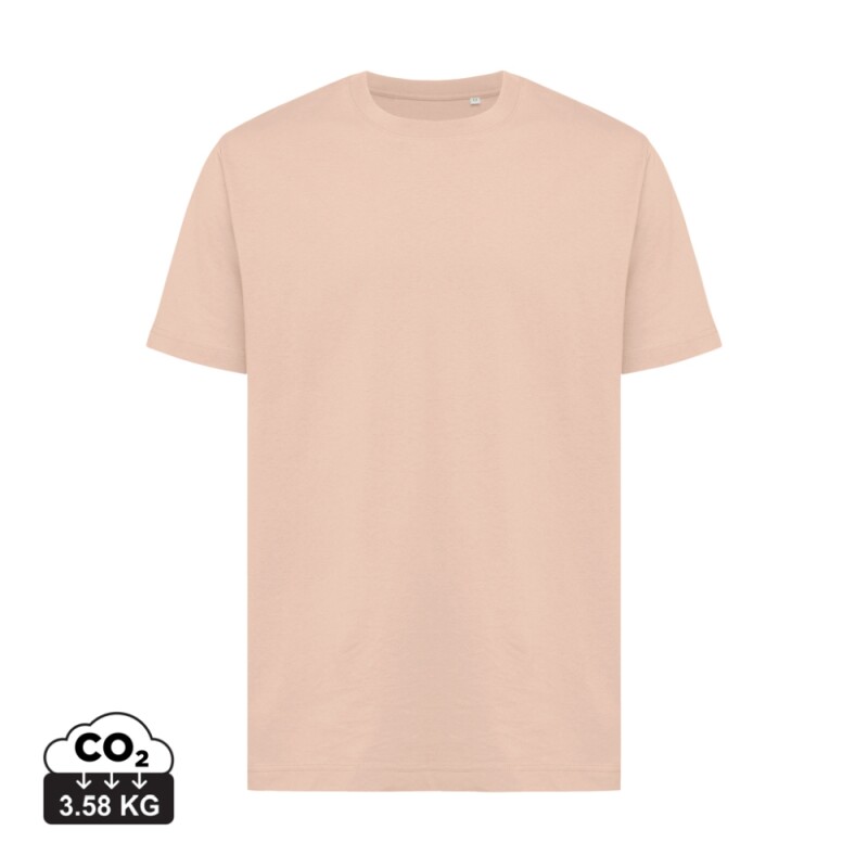 Unisex tričko Iqoniq Kakadu relaxed fit, velikost 3XL, světlá růžová