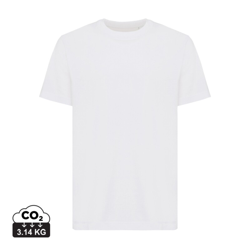 Unisex tričko Iqoniq Kakadu relaxed fit, velikost S, bílá
