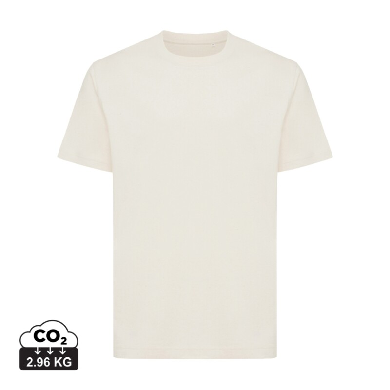 Unisex tričko Iqoniq Kakadu relaxed fit, velikost XL, krémová bílá