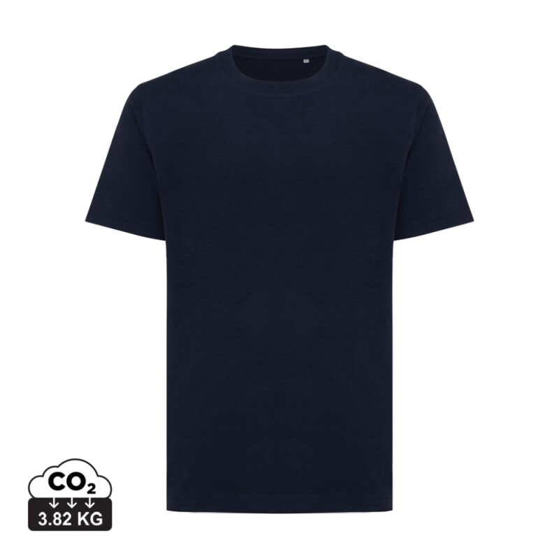 Unisex tričko Iqoniq Kakadu relaxed fit, velikost XL, námořní modrá