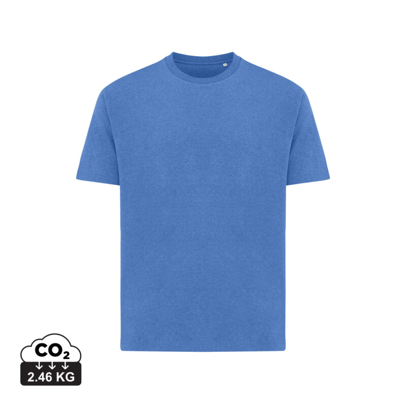 Unisex tričko Iqoniq Teide, modrý melír, velikost 4XL