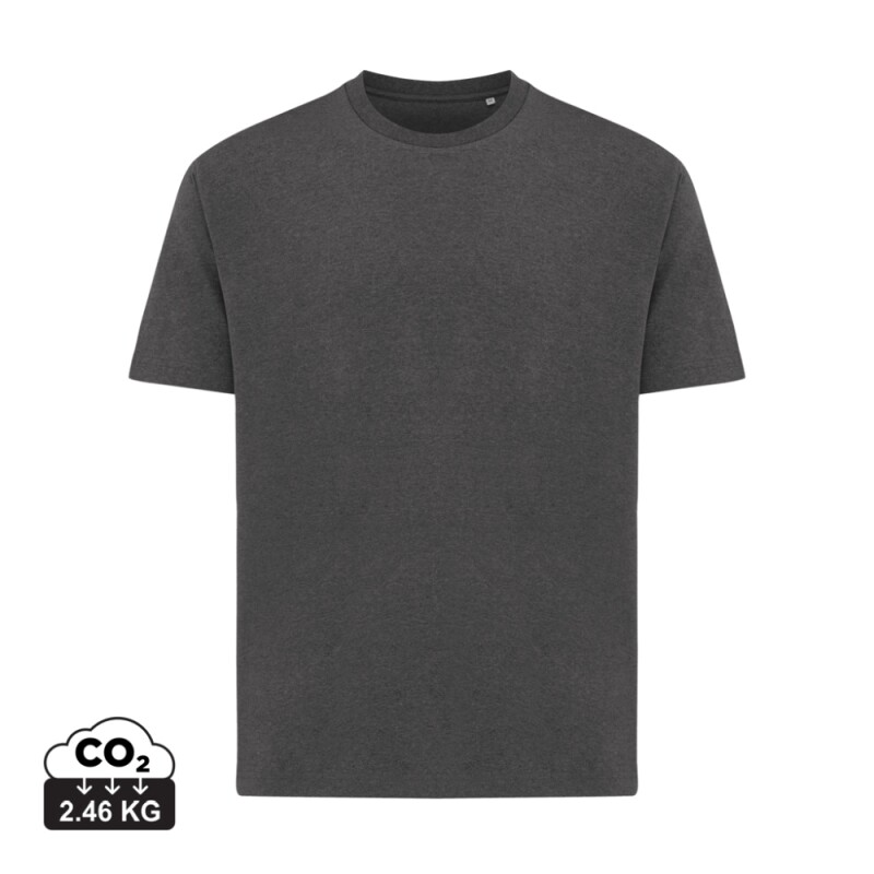 Unisex tričko Iqoniq Teide, velikost 4XL, tmavě šedý melír