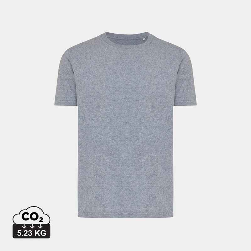 Unisex tričko IQONIQ Brett, velikost XXS, světle šedý melír