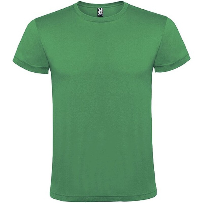 Unisex tričko s krátkým rukávem, ROLY ATOMIC, jasně zelená, vel. M