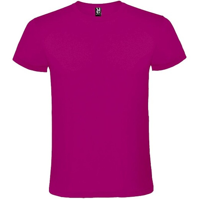 Unisex tričko s krátkým rukávem, ROLY ATOMIC, růžová, vel. M