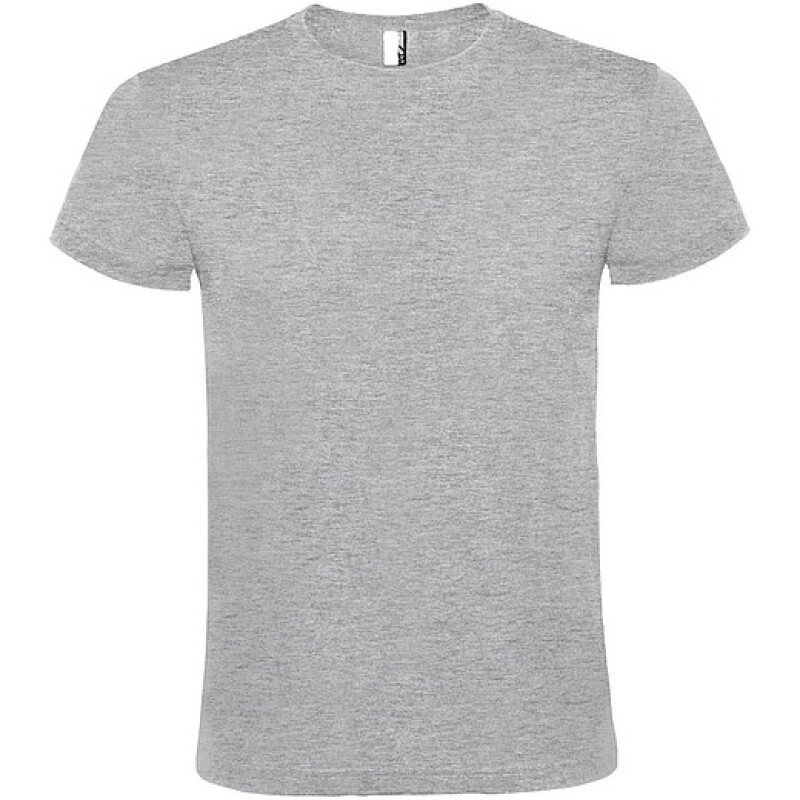 Unisex tričko s krátkým rukávem, ROLY ATOMIC, světle šedý melír, vel. XL