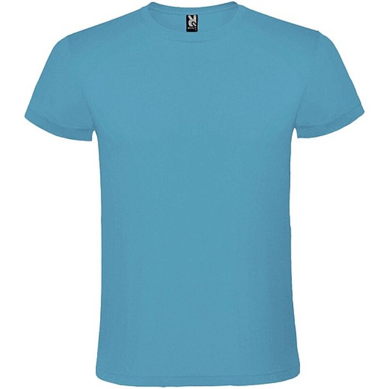 Unisex tričko s krátkým rukávem, ROLY ATOMIC, tyrkysová, vel. XS
