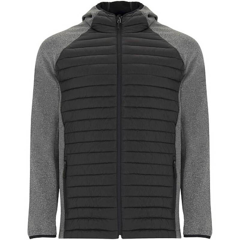 Unisex zateplená bunda, ROLY MINSK, černá, vel. S