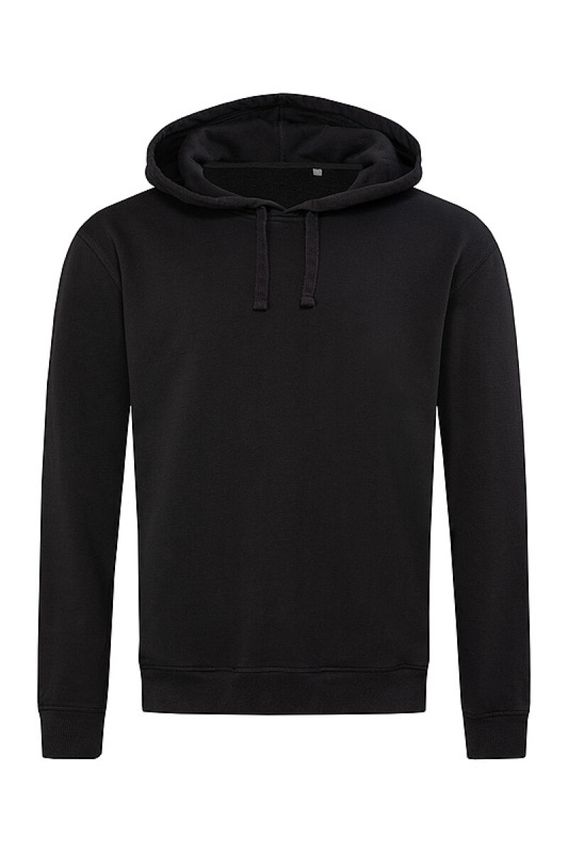 Univerzální mikina STEDMAN RECYCLED UNISEX SWEAT HOODIE, černá, L