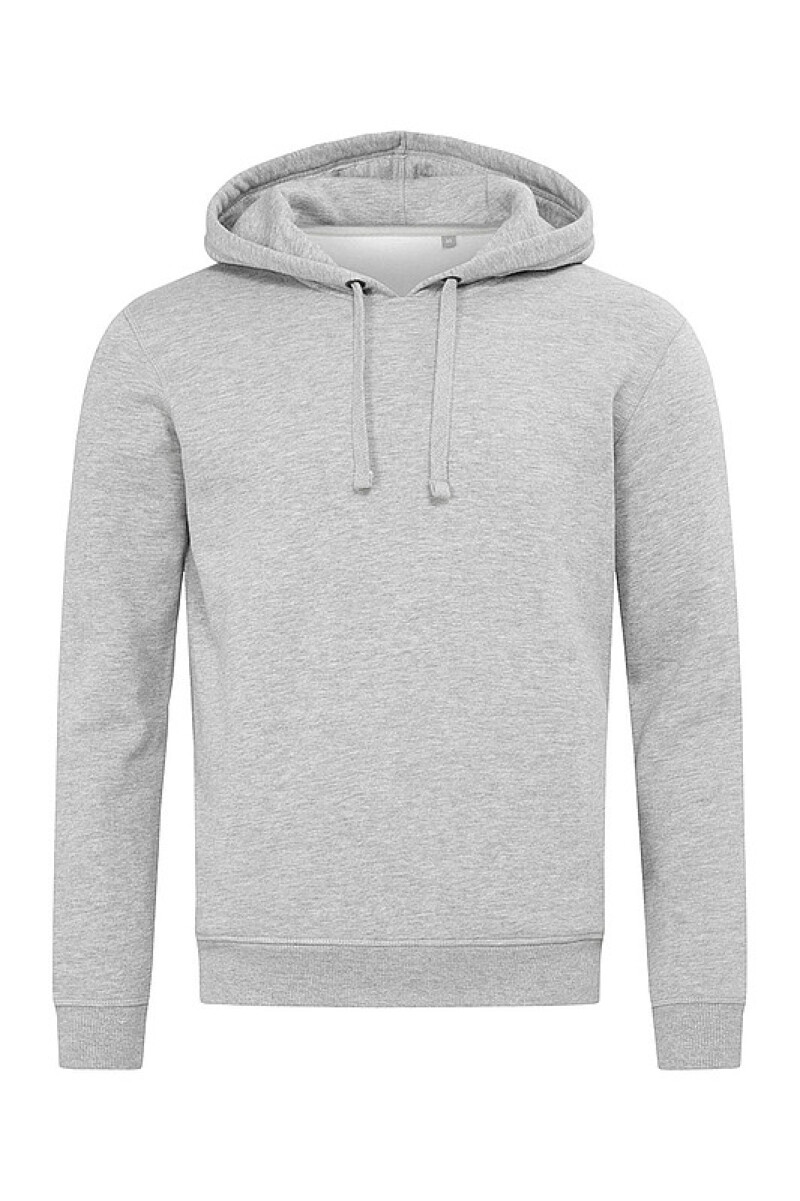 Univerzální mikina STEDMAN RECYCLED UNISEX SWEAT HOODIE, šedý melír, XL