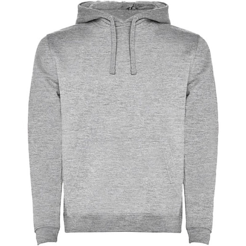 Pánská mikina s kapucí ROLY URBAN, šedý melír, 2XL