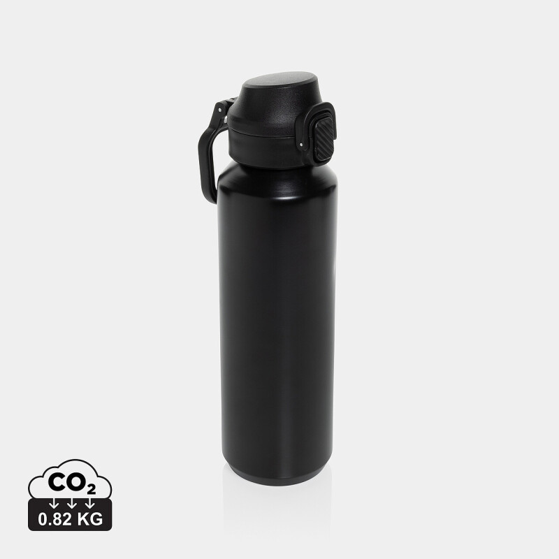 Uzamykatelná sportovní lahev 600ml, černá