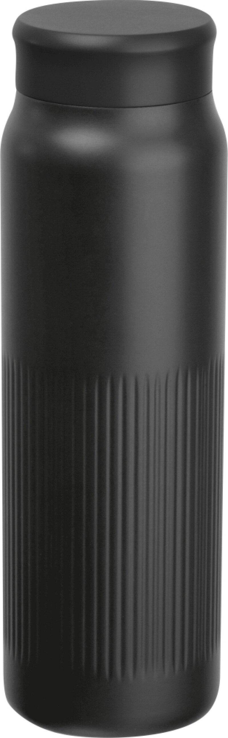 Vakuová nerezová termoska 700 ml, černá