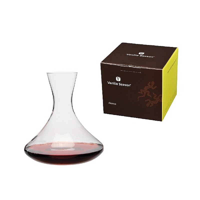 VS AKAROA Skleněná karafa na víno, 1,5 l