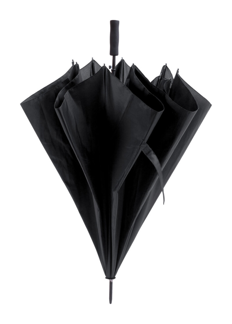 Velký automatický deštník, pr. 130cm, černý