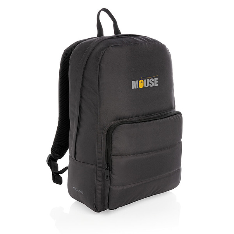 Základní batoh na 15,6" notebook Impact z RPET AWARE™, černá