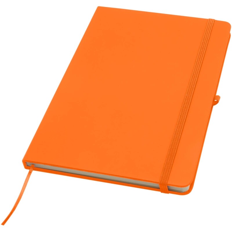 Zápisník formátu A5 s pevnou obálkou, oranžová