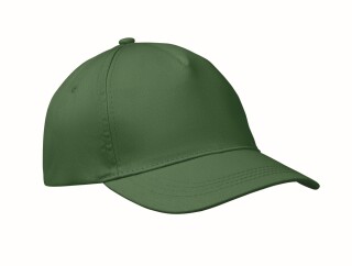 Pětipanelová baseballová kšiltovka, tmavě zelená